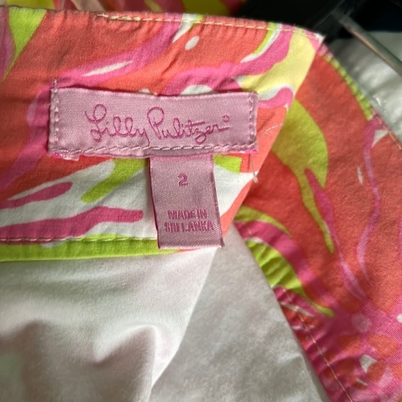 Lily Pulitzer skort EUC size 2 - Picture 5 of 6